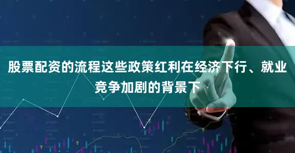 股票配资的流程这些政策红利在经济下行、就业竞争加剧的背景下